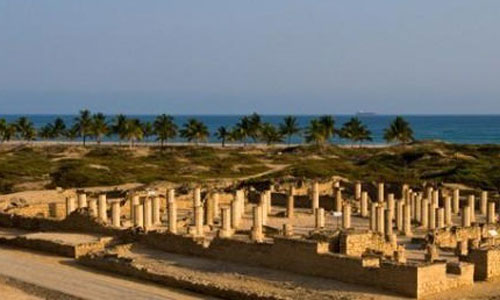 Oman, Salalah nel Dhofar, rovine di al Baleed.